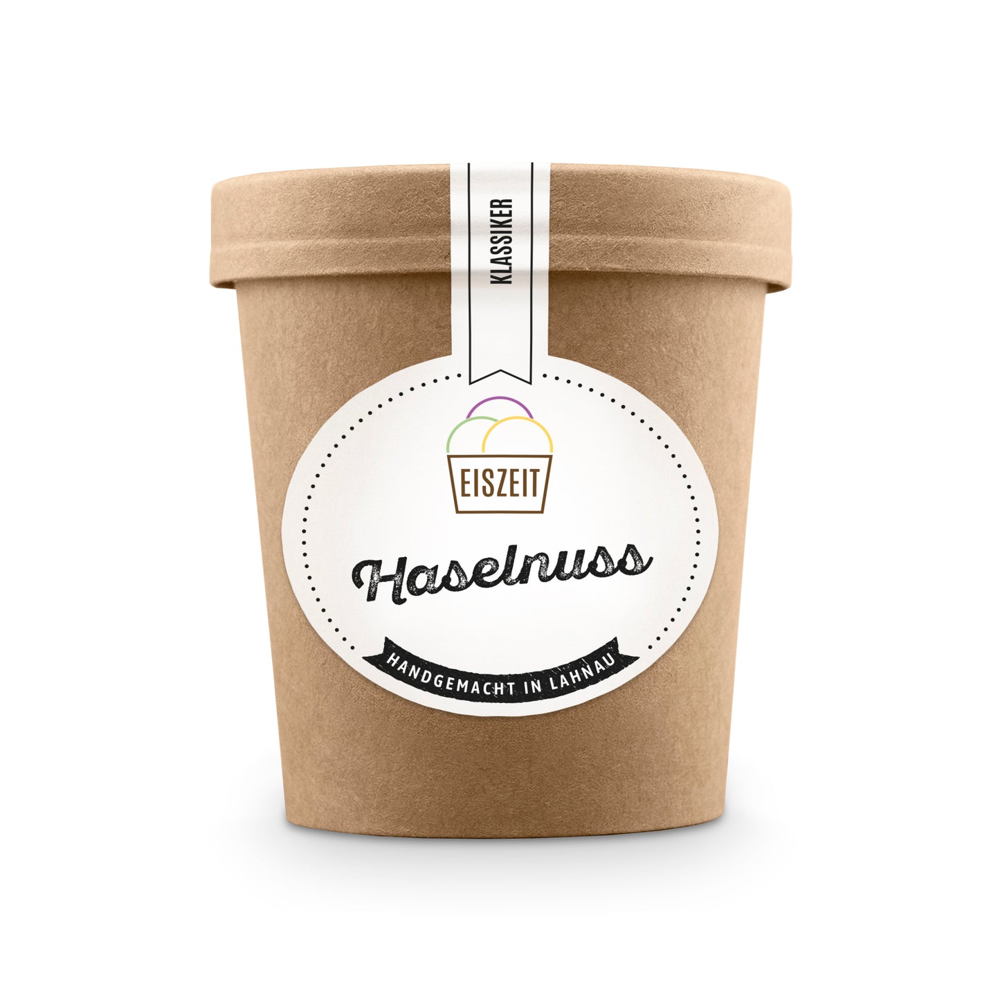 Haselnuss Eis