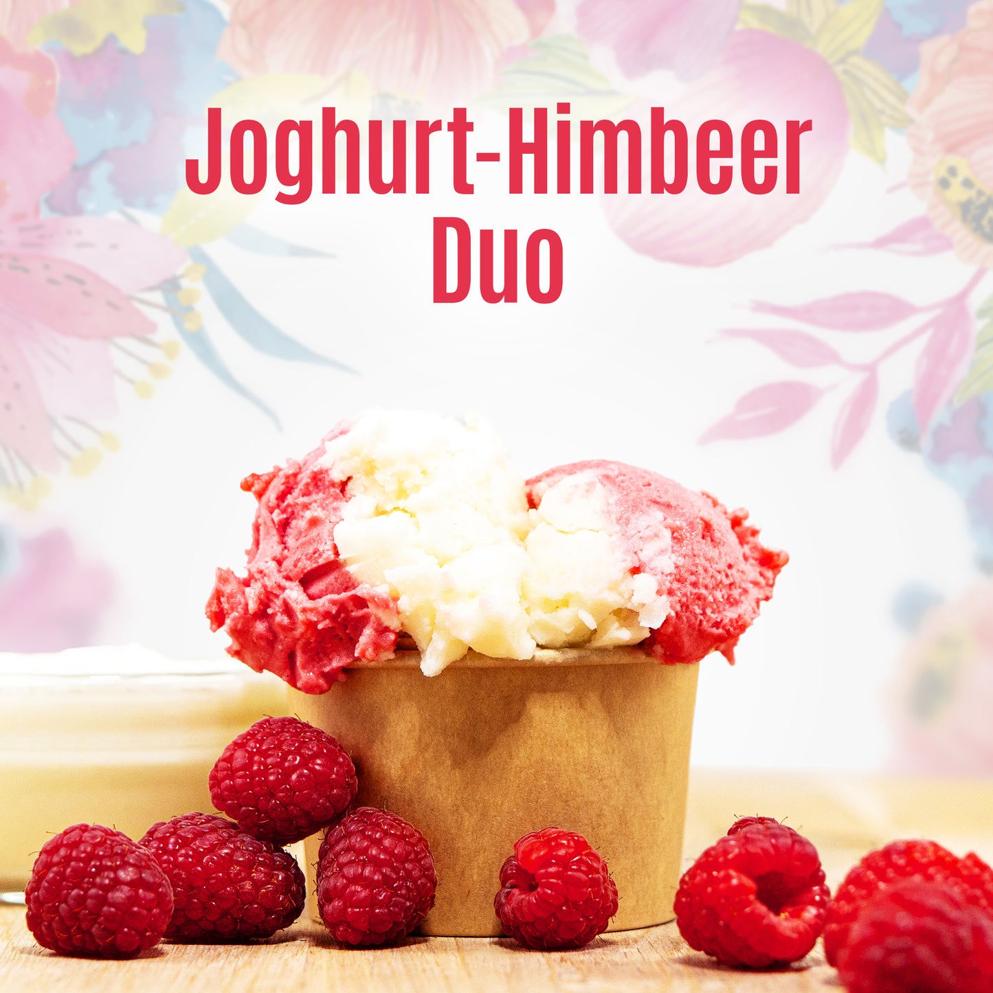 Joghurt-Himbeer-Duo