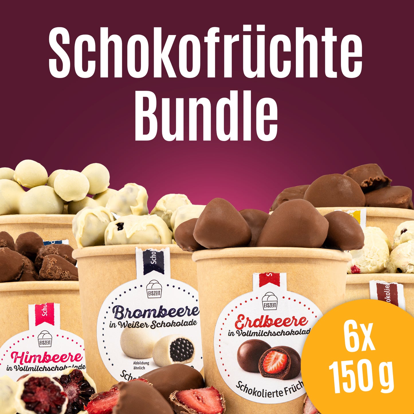 Schokolierte Früchte Bundle