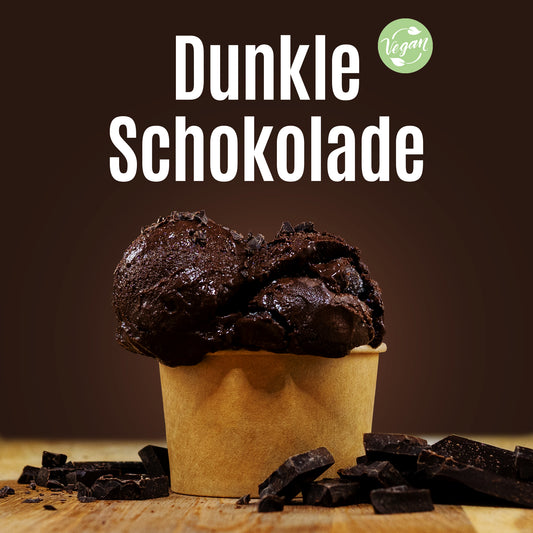 Dunkle Schokolade Eis