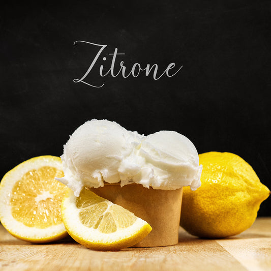 Zitronesorbet