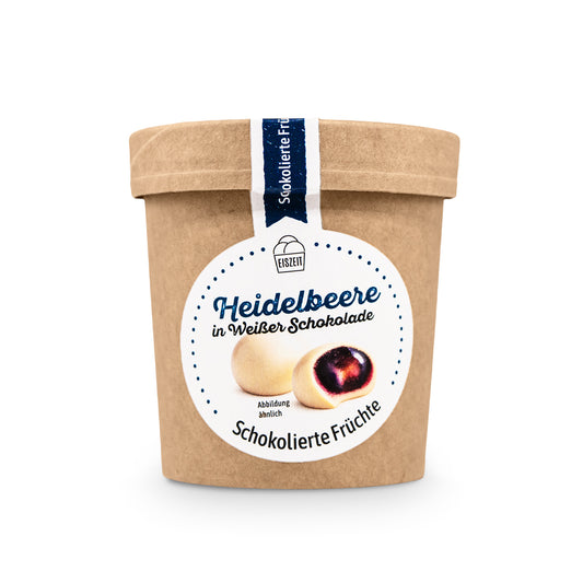 Schokolierte Heidelbeeren