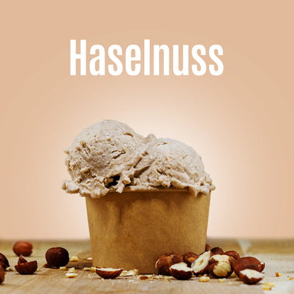 Haselnuss Eis
