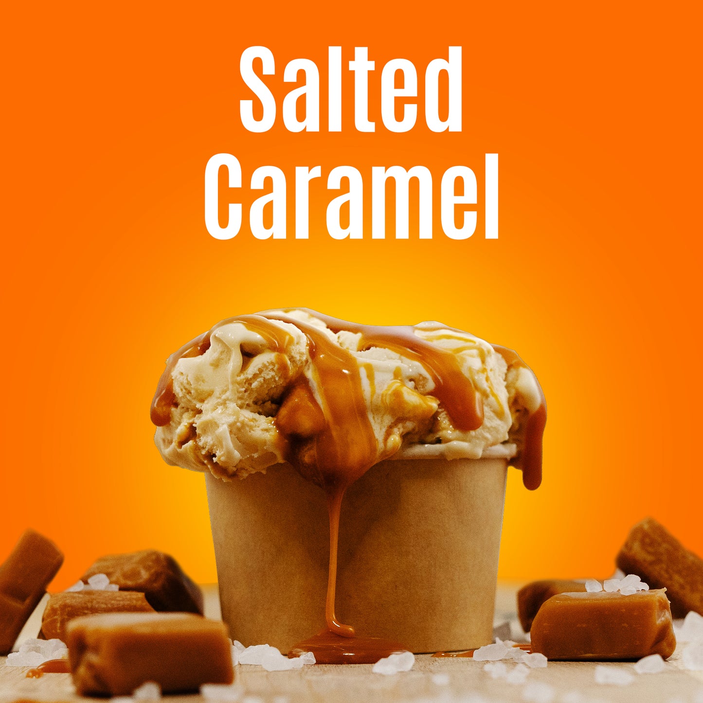 Salted Caramel Eis